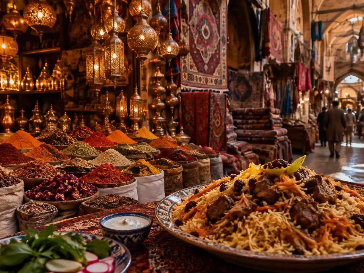 Afghan bazaar