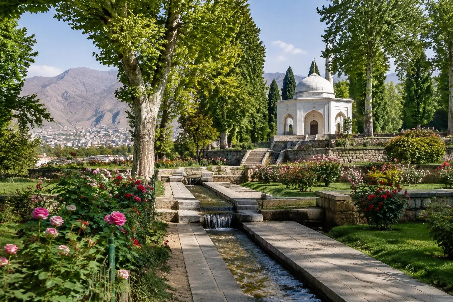 Kabul's Garden of Babur